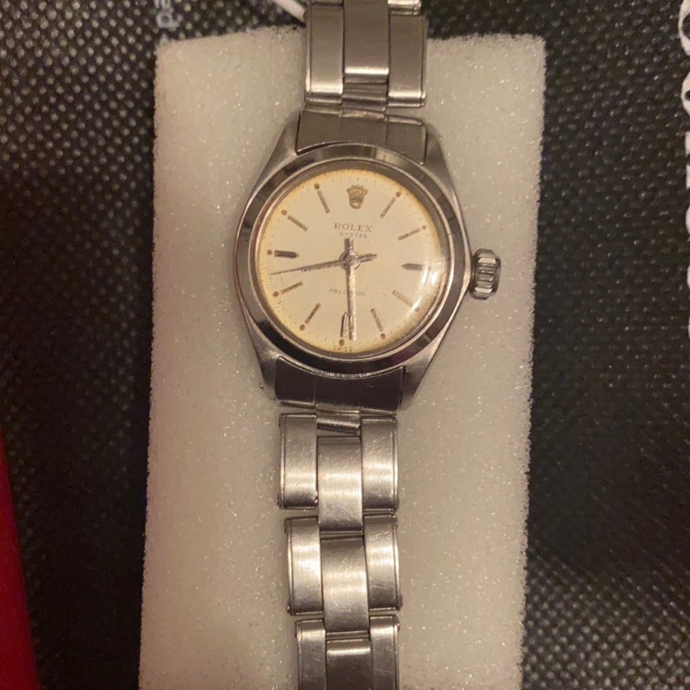 Authentic Rolex Oyster Precision Watch 6410